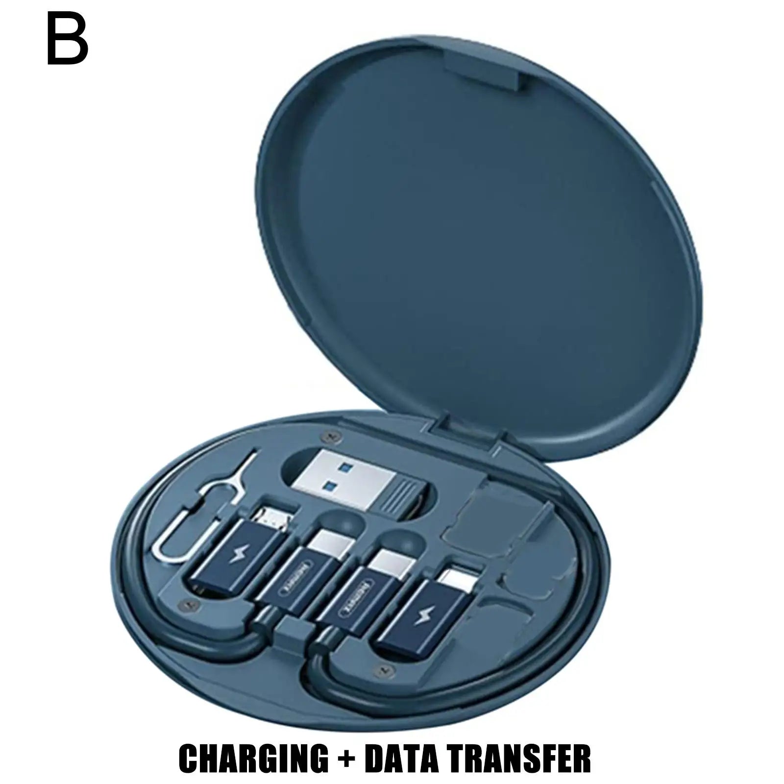 QuickCharge™ 60W USB Fast Charging Cable Storage Box