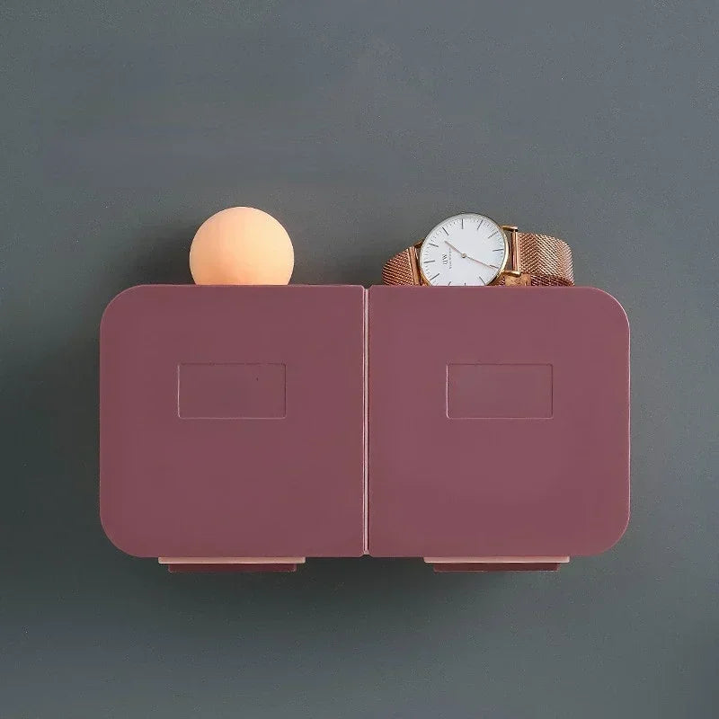 PureOrganize™ Wall-Mounted Cotton Pad Holder