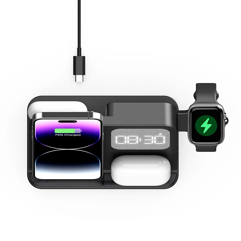 ChargeHub™ 5-in-1 Wireless Charging Station