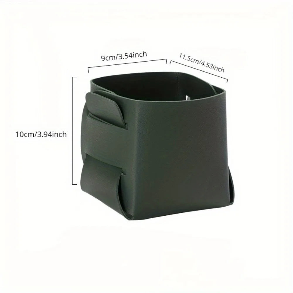NordicOrganize™ Leather Desktop Storage Box