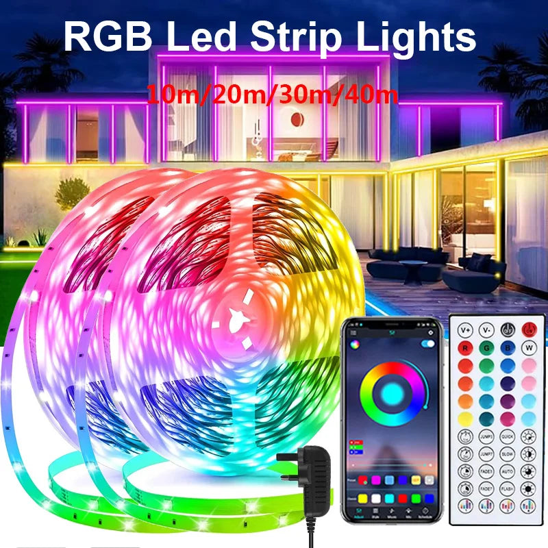 VibeGlow™ RGB LED Strip Lights