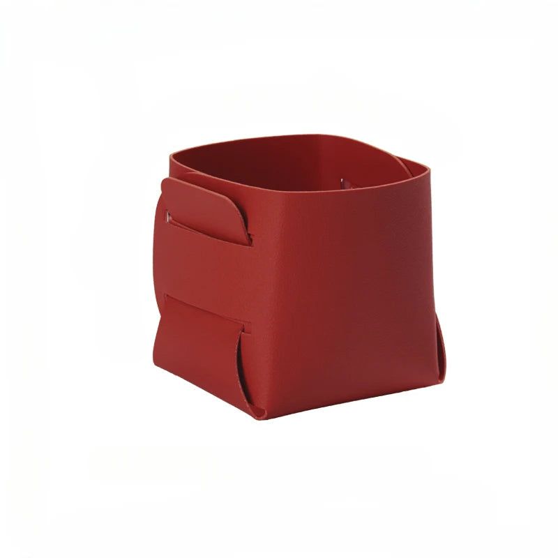 NordicOrganize™ Leather Desktop Storage Box