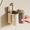 LuxOrganize™ Wall-Mounted Toothbrush Rack