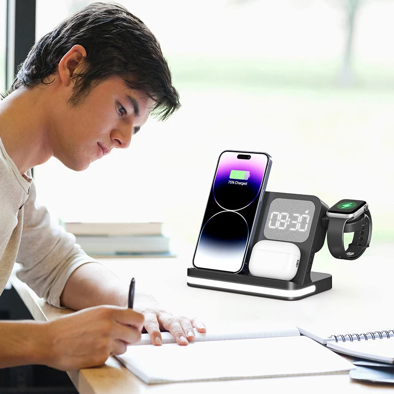 ChargeHub™ 5-in-1 Wireless Charging Station