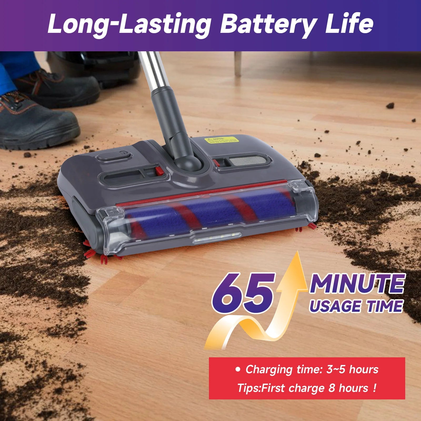 SpinClean™ Wireless Electric Floor Mop