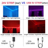VibeGlow™ RGB LED Strip Lights