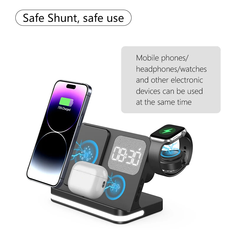 ChargeHub™ 5-in-1 Wireless Charging Station
