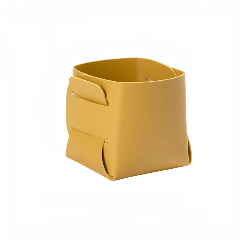NordicOrganize™ Leather Desktop Storage Box